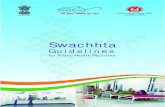 Guidelines - karunadu.karnataka.gov.in · that can sustain the behaviour change induced by a campaign. The Swachh Bharat Abhiyaan and the awards scheme both reinforce our commitment