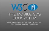 THE MOBILE SVG ECOSYSTEM - World Wide Web Consortium · THE MOBILE SVG ECOSYSTEM PAST, PRESENT AND FUTURE OF SVG AND CDF ON THE MOBILE PLATFORM SVGT MOVING FORWARD 2007 will the be