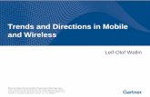 Trends and Directions in Mobile and Wireless · 2009. 2010-2012. 2015-2020. Device centric. Presence, PIM. Device centric. Location, Identity, Simple behavior and habits, Location-aware