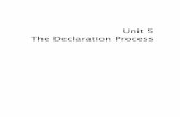 Unit 5 The Declaration Process - FEMA · Unit 5 The Declaration Process Unit 5 Learning Check 1. List the characteristics of an emergency. 2. List the characteristics of a major disaster.