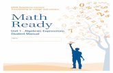 SREB Math Ready Unit 1 - Pearl Public School District Math Ready...Math Ready . Unit 1 . Lesson 4 Task #7: University Population Let x and y denote the number male and female students,