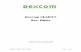 Dexcom CLARITY User Guide › Documentation › en › ... · PDF file 2020-04-17 · Dexcom CLARITY User Guide Page 7 of 24 3 Report Features In CLARITY, you view glucose data reports