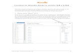 Cambios en Moodle desde la versión 2.9 a la 3 de M · PDF file Cambios en Moodle desde la versión 2.9 a la 3.4 Este documento incluye los principales cambios que han ido apareciendo