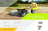 COMPACTION - Herc Rentals · COMPACTION APPLICATION GUIDE Granular Soils Consisting of small grains or particles. Cohesive Soils Clay, or soil with a high clay content. Asphalt Bituminous