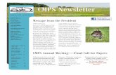 CMPS Newsletter - The Wildlife Societywildlife.org/wp-content/uploads/2015/07/CMPS-Summer-2015-Newsletter.pdf · have just recently completed, but am already looking forward to the