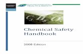 Chemical Safety Handbook - chembio.uoguelph.ca · at the University. Workers involved in laboratory work should refer to the Laboratory Safety Manual for more detailed direction on