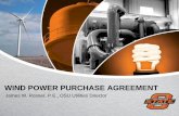 WIND POWER PURCHASE AGREEMENT - US EPACowboy Wind Farm Page 7 Manufacturer Siemens Model SWT-2.3-108 Nominal Power 2,300 kW Voltage 690 V Hub Height 80 m (262 ft) Diameter 108 m (354
