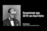 Desenvolvendo apps VR/AR com React Native · React Native VR + AR Made Simple - Nader Dabit GitNation React YouTube - 6 de mai. de 2018 Viro Media - AR & VR App Development Platform