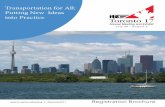 Transportation for All: Putting New Ideas into … › files › ITE Conference brochure.pdfPutting New Ideas into Practice. It represents the need for a multifaceted approach to transportation,
