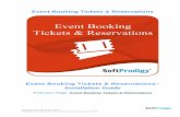 Event Booking Tickets & Reservations - Magento · © 2006-2014 SoftProdigy. All rights reserved. Reproduction of this publication in any form without prior written permission is forbidden.