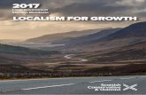 Local Government Election Manifesto LOCALISM FOR GROWTH · THE SCOTTISH CONSERVATIVE AND UNIONIST PARTY 2017 LOCAL GOVERNMENT ELECTION MANIFESTO ... Time for politicians at all levels