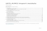 IATI-AIMS import moduleaims.erd.gov.bd/Content/TempFiles/IATI-AIMS import module...Page 3 2. Preconditions and considerations Before you can use the IATI import module to import your