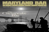 Chesapeake The Bay - LaRuta · “The Chesapeake Bay” 4 legal Muscle for the Bay By Jacqueline Guild and Matthew Henjum 12 a Work in Progress: The regulation of Stormwater discharges