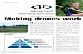 ADVERTORIAL: MICRODRONES · Airware, said that this technology was being embraced at diﬀ erent construction sites around the globe. “Drones are expanding all over the world –