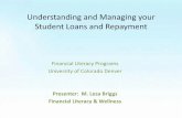 Understanding and Managing your Student Loans and …Having difficulties paying your student loans under your current repayment options. *These are LAST RESORT options. *Loan servicers