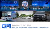 Opportunity Day: 2019 - listed companygpi.listedcompany.com/misc/presentation/20190402-gpi-oppday-4q2… · Opportunity Day: 2019 Grand Prix International Public Company Limited (“GPI”)