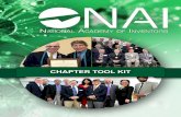 CHAPTER TOOL KIT - National Academy of Inventors · 2019-08-23 · National Academy of Inventors | Chapter Tool Kit Suggested Planning Timeline 3-4 Months Before • Schedule an initial