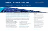 Supply Chain Risk Management - Oliver Wyman...Supply Chain Risk Management Practice As the world economy changes with increasing velocity, global supply chains grow correspondingly