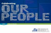 Celebrating - Morrison-Maierle Inc · 2016-01-03 · This Annual Report is dedicated to all of you and presents all of the great things that you accomplished in 2014. Some of the