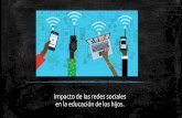 Impacto de las redes sociales en la educación de …iqp.maristas.edu.mx/wp-content/uploads/Impacto-de-las-RS...Ejercicio Creencias personales acerca del uso de las redes sociales.