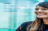 KPMG UK Annual Report 2018...UK Transparency Report 2018 7 2018 KPMG LLP, a UK limited liability partnership and a member firm of the KPMG network of independent member firms affiliated