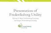 Presentation of Frederiksberg Utility - DBDH › download › member_contries › china... · •Carlsberg Byen •When the area is fully utilized the cooling effect is 15 MW •The