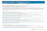 MORNING NEWS CALL - Thomson Reutersshare.thomsonreuters.com/assets/newsletters/India... · morning news call - india edition april 26, 2017 Trump to meet Australian PM, relations