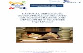 NATIONAL CERTIFICATE: OCCUPATIONALLY DIRECTED- …academypd.co.za/wp-content/uploads/2020/02/OD-ETDP... · NATIONAL CERTIFICATE: OD – ETDP Level 6 Qualification ID: 50331 5 Academy