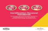 Certification Renewal Handbook...Content Outlines and the article or white paper is published in an AV trade media or industry related technical book may be awarded 2 RUs. RUs from