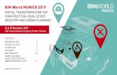 DIGITAL TRANSFORMATION FOR CONSTRUCTION, REAL ESTATE …€¦ · DIGITAL TRANSFORMATION FOR CONSTRUCTION, REAL ESTATE INDUSTRY AND URBAN PLANNING CONTENTS BIM WORLD 2018 2 CONCEPT