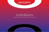 FINANCIAL - Solent University...Depreciation is £0.2 million lower (3.3%) at £5.5 million (2016-17, £5.7 million), following a review of the useful economic life of the University’s