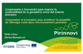 Cooperación e innovación para mejorar la …citarea.cita-aragon.es/citarea/bitstream/10532/3555/1/...Describir los posibles marcos de evolución de la ganadería ovina en el territorio