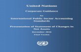 UN IPSAS Corporate Guidance Presentation of Statement of ... Guidance/Corporate_Guidance_Presentation_of... · UN IPSAS Corporate Guidance – Presentation of Statement of Changes