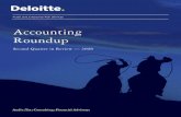 Accounting Roundup: Second Quarter in Review — 2008 · vii Accounting Roundup Second Quarter in Review — 2008 Leadership Changes FAF: Teresa S. Polley has been named president