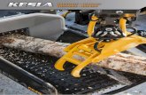 HAKKURIT x CHIPPERS CKER - dominga.lt · 2018-03-30 · solution with very high output, low fuel consumption, and good off-road properties. Rotor options for KESLA C645 chippers are