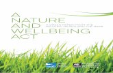 A nature and - The RSPB · statutory framework for nature and wellbeing that truly reflects the interdependence between nature and people: a Nature and Wellbeing Act. Chapter 1 examines