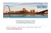 Commissioning’s Role in Building Resiliency · Commissioning’s Role in Building Resiliency Brett E. Farbstein, LEED AP BD+C, CEM, CBCP, EBCP, CDT. AIA Quality Assurance The Building
