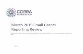 March 2019 Small Grants Reporting Review › binaries › content › documents... · promoting aquaculture approaches and income generation in Malawi. Seven out of the 10 hatcheries