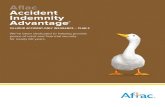 Aflac Accident Indemnity Advantage · For almost 60 years, Aflac has been dedicated to helping provide individuals and families peace of mind and financial security when they’ve