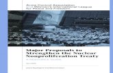 Major Proposals to Strengthen the Nuclear Nonproliferation ...Major Proposals to Strengthen the Nuclear Nonproliferation Treaty 1 INTRODUCTION T hirty-ﬁve years ago, the nuclear
