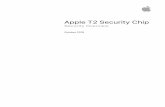 Apple T2 Security Chip: Security Overview › my › mac › docs › Apple_T2... · The Apple T2 Security Chip provides a dedicated AES crypto engine built into the DMA path between
