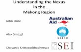 Understanding the Nexus in the Mekong Region€¦ · Mekong Region Many 1% solutions ???? Networks, relationships eg M-POWER Movies eg Thai TV, Mekong, Delta Maps eg Mekong dams Forums
