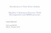 Introduction to Time Series Analysis Handout 2: Stationary ...mayoral.iae-csic.org/timeseries2019/handout2_arma.pdf · Introduction to Time Series Analysis Handout 2: Stationary Processes.