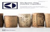 Electrolux Professional Cantinette vini Un buon vino merita rispetto · 2018-06-20 · Le cantinette vini Vintec Line di Electrolux, versatili e ad alta efficienza energetica, garantiscono