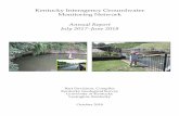 Kentucky Interagency Groundwater Monitoring Network …Mississippian Plateau 23 4—Green and Tradewater Rivers 15 Western Kentucky Coal Field 2 5—Big and Little Sandy Rivers and