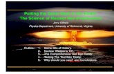 Putting the Genie Back in the Bottle: The Science of …The Comprehensive Test Ban Treaty (CTBT) The CTBT bans all nuclear explosions to limit the proliferation of nuclear weapons.