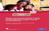 RESEARCH PAPER Effective and inclusive practices in family ... - Review of FLLN.pdf · Effective and inclusive practices in family literacy, language and numeracy: a review of programmes