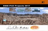 School of Earth and Environment › ... › essi › ESSI_Projects_2017.pdf · School of Earth and Environment, University of Leeds Contact email: t.aze@leeds.ac.uk Background: The