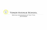 Toner Avenue Schoolsmartfile.s3.amazonaws.com/7d84bc86c8d46fea2d640b... · Toner Avenue School Tradition Achievement Success Writing Progression Document Year 2 After a practical