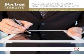 AccelerAte Your SAleS PerformAnce - Adobe Acrobat · AccelerAte Your SAleS PerformAnce Believe it, e-SignatureS Can tranSform Your BuSineSS ... Nowhere has this impact been seen in